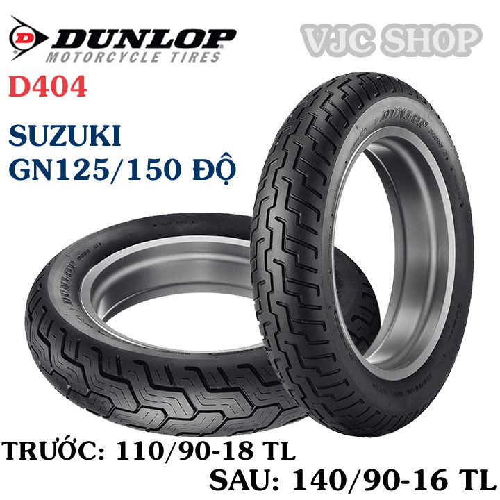 Lốp xe Suzuki GN125/150 hãng Dunlop