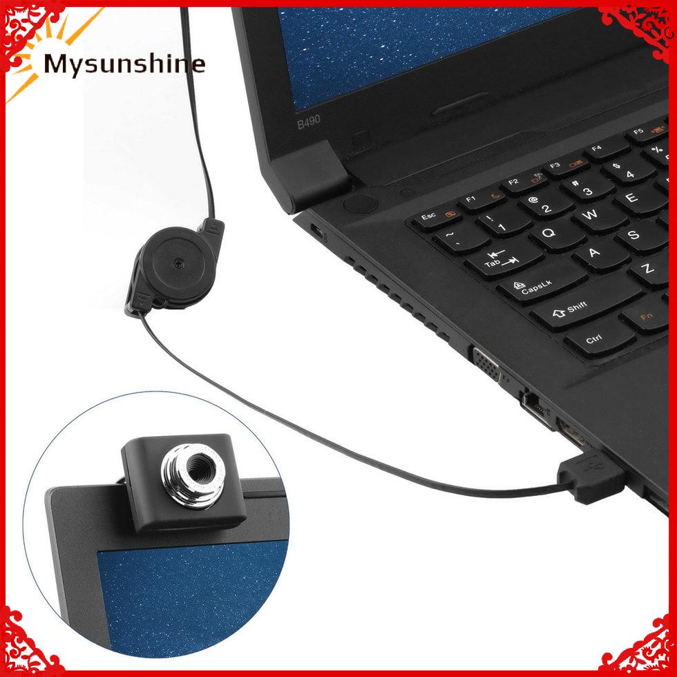 Webcam mini USB 2.0 5 Megapixels có kẹp có thể thu gọn cho PC/Laptop | BigBuy360 - bigbuy360.vn