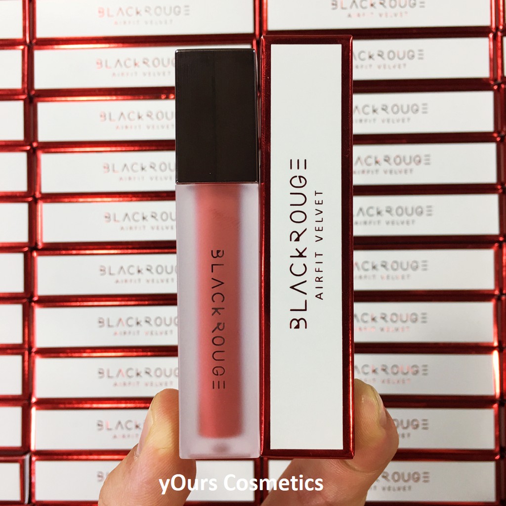 [Auth Hàn] Son Kem Lì Black Rouge A19 Màu Đỏ Ánh Cam TomatoVersion 4 Tough Rose | Thế Giới Skin Care