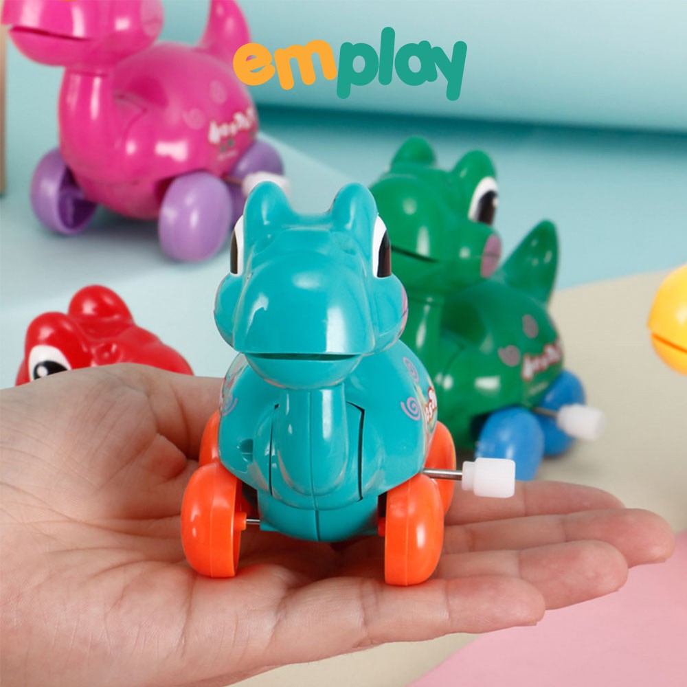 Đồ chơi khủng long Emplay chạy cót cao cấp, chất liệu nhựa ABS cao cấp và an toàn, đồ chơi cho trẻ giải trí, sáng tạo