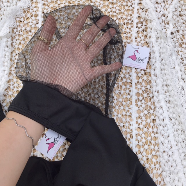 Bộ Bơi 1 mảnh tay lưới - Belt khoen đá ( Có sẵn tại Stork Bikini) | BigBuy360 - bigbuy360.vn