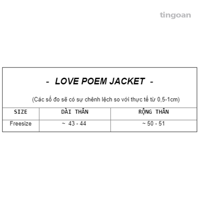 Áo set caro tingoan LOVE POEM JACKET/DR V2 | BigBuy360 - bigbuy360.vn