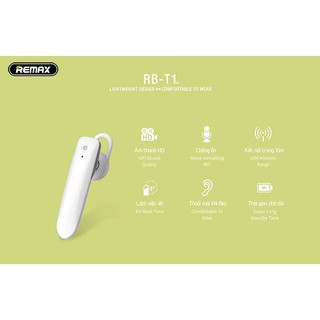 Tai nghe Bluetooth Remax RB - T1