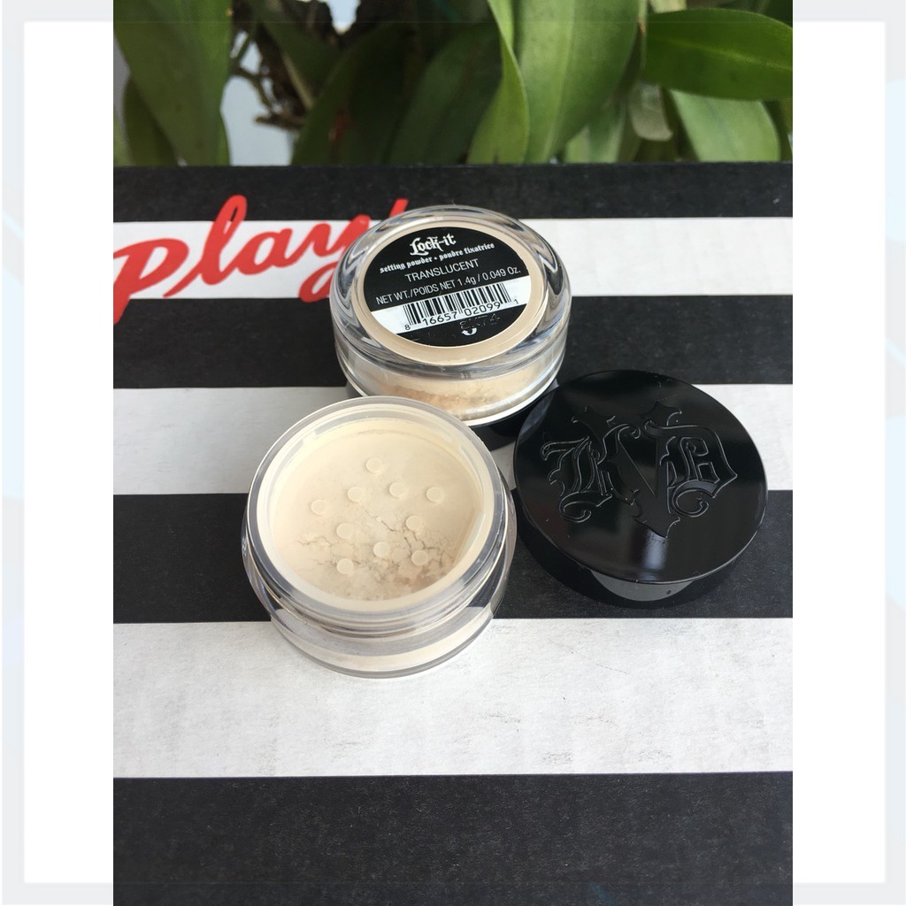 [AUTH-mini ] Phấn phủ KAT VON D LOCK IT SETTING POWDER