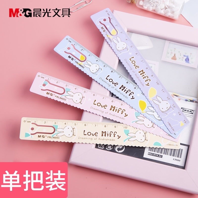 Thước kẻ Sắt M&G 15cm hình thỏ