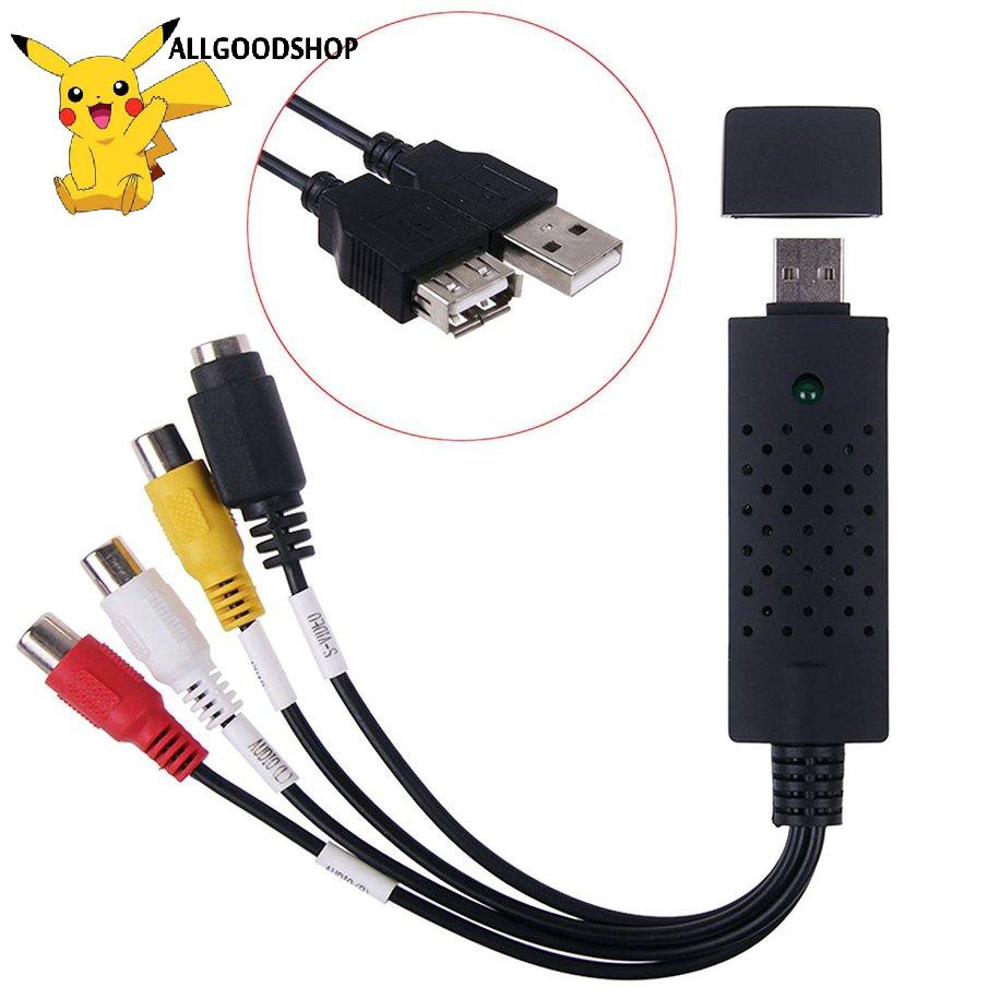 [Goodshop] Multi-function Usb 2.0 Audio Tv Video Vhs To Dvd Pc Hdd Converter Adapter Card