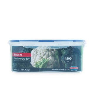 Hộp bảo quản thực phẩm ngăn mát biozone 4500ml kb-co4500p