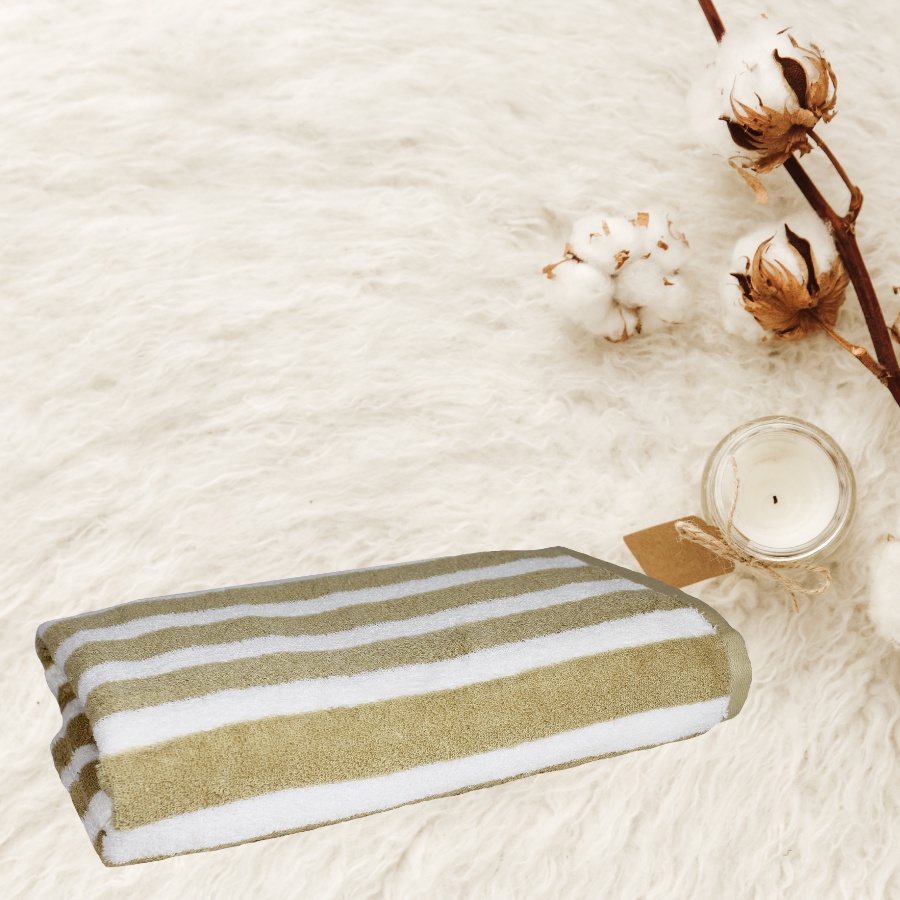 Khăn Tay Cotton Jean Perry Tokyo Stripe 33x80cm