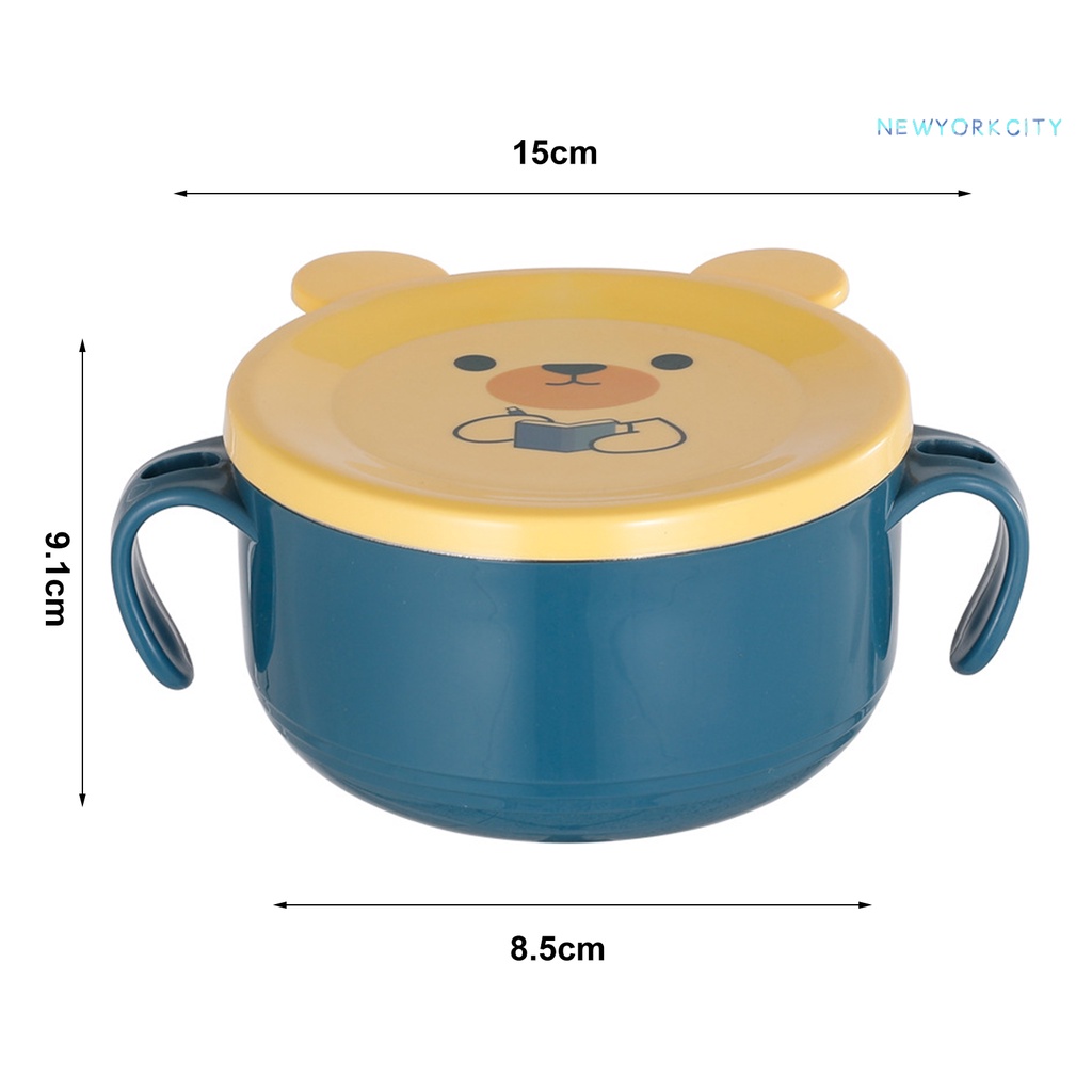 1 Bộ Tô Ăn Mì Bằng Thép Không Gỉ Thân Thiện Với Môi Trường