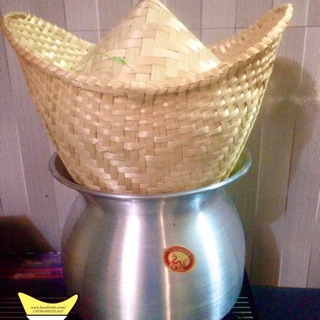 CHÕ XÔI LÀO- NỒi Đồ xôi Lào-(tặng 01 cóong đựng xôi khi mua set chõ+nồi)