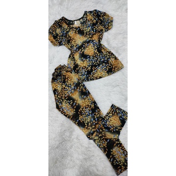 Bộ tay ngắn quần dài thun aty loại 1,aty sịn