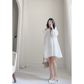 Váy buộc nơ vai xinh by Samhyewear