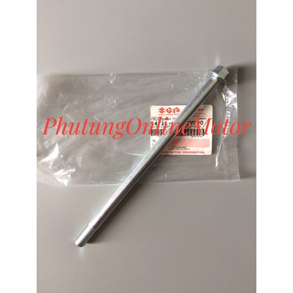 Cốt trục bánh trước axelo,hayate,viva fi,xbike suzuki chính hãng