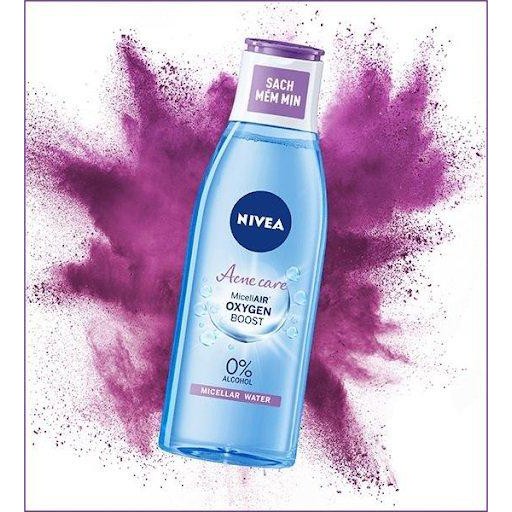 Nước Tẩy Trang NIVEA Cho Da Mụn NIVEA Acne Care Makeup Clear Micellar Water 200ml