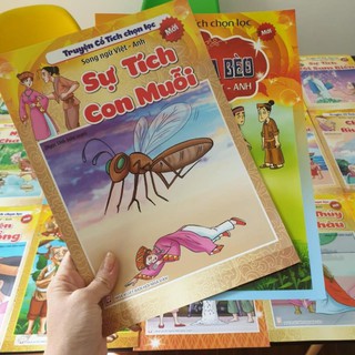 [TẶNG QUÀ 0Đ] Bộ 20 Cuốn Truyện Tranh Cổ Tích Việt Nam Cho Bé (Song ngữ)..