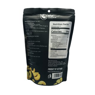 Hạt Điều Nhân Trắng Rang Muối 454gr