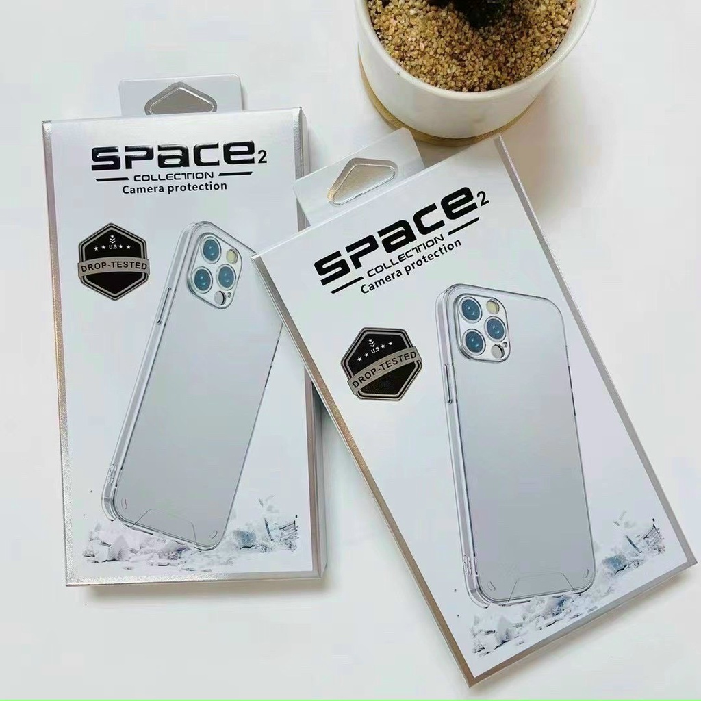 ỐP TRONG LƯNG CỨNG VIỀN DẺO SPACE IP13PROMAX