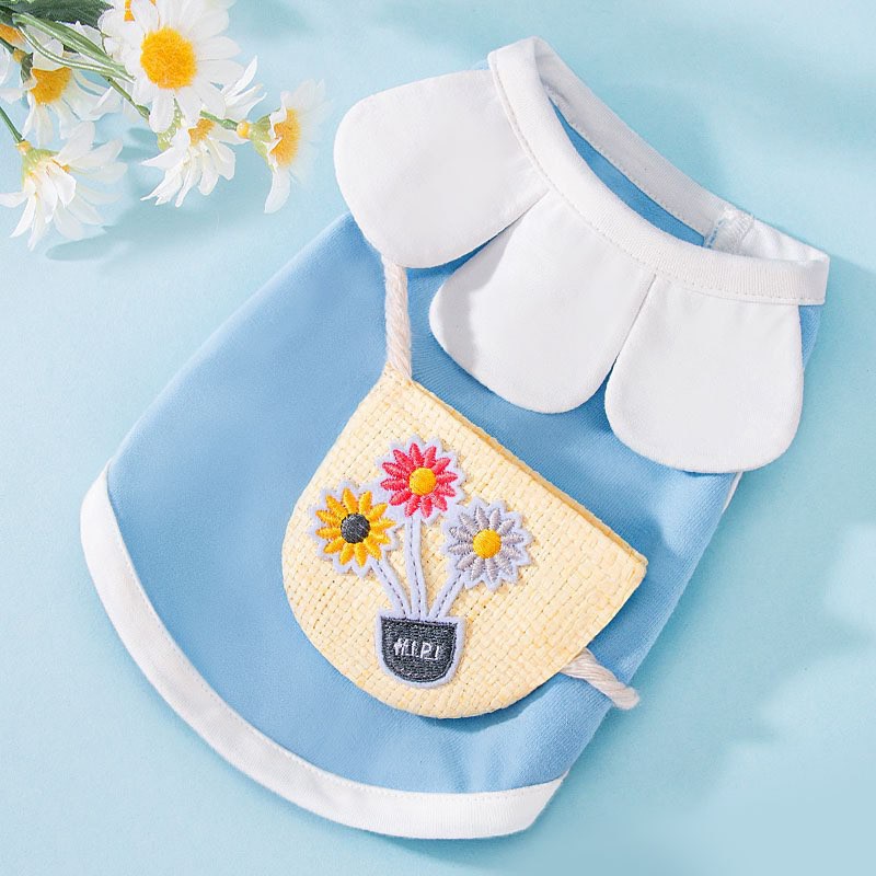 Tổng hợp các mẫu áo đầm xinh giả túi cho chó mèo
