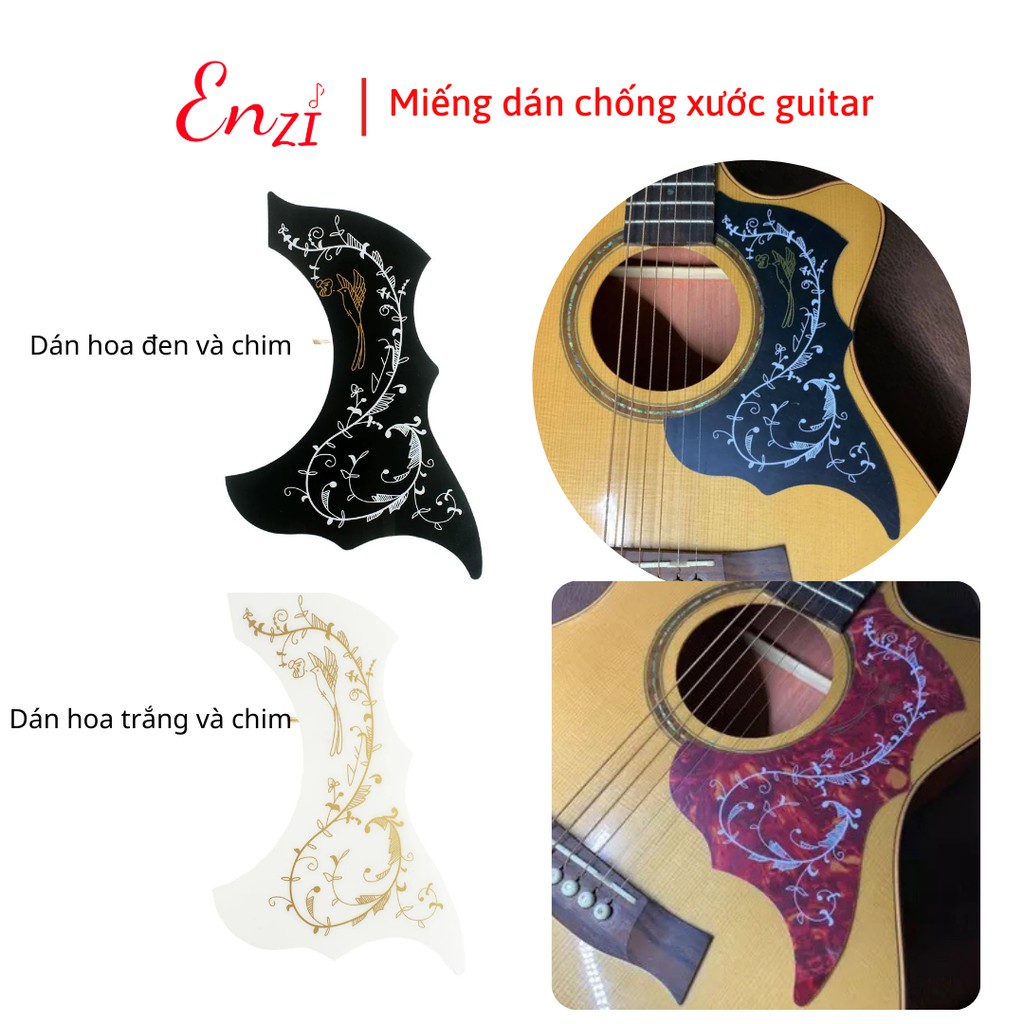 Miếng dán chống trầy xước cho đàn guitar acoustic, classic Enzi