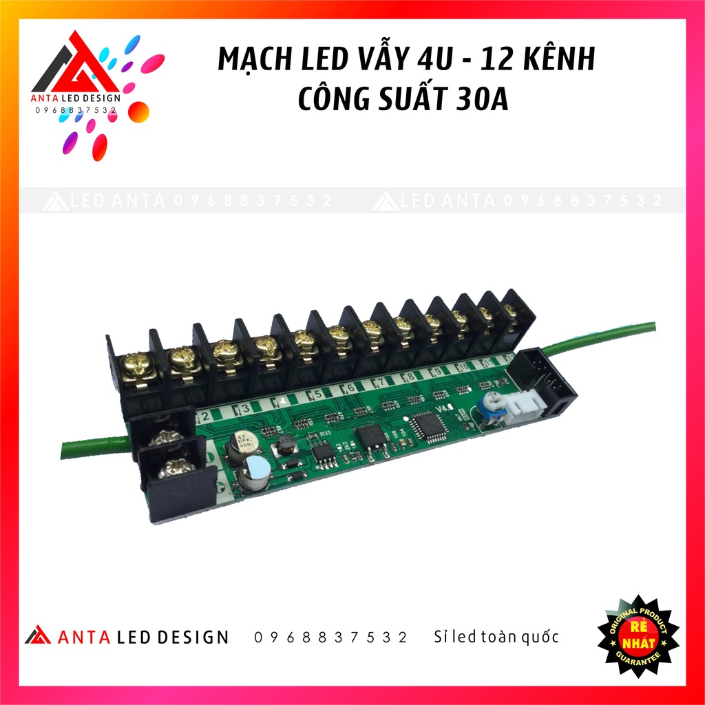 Mạch led quảng cáo biển vẫy công suất 30A 8 kênh, 12 kênh, 16 kênh