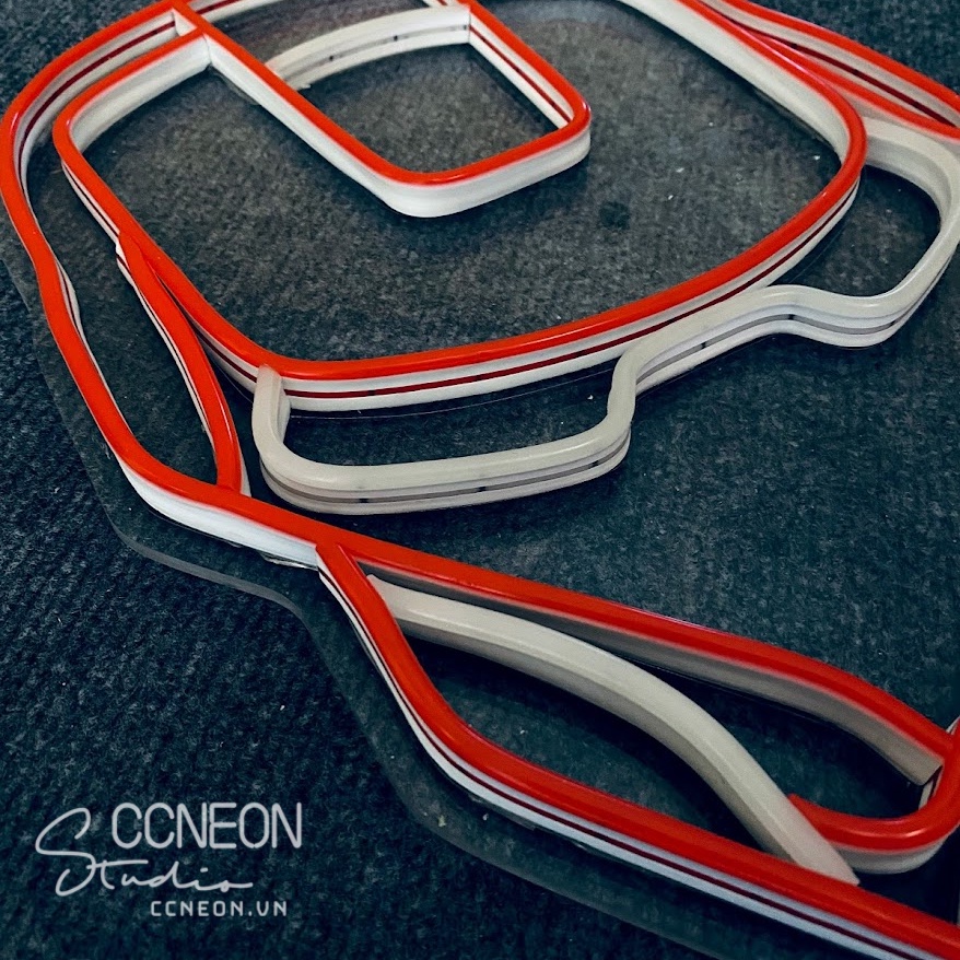 Đèn Led Neon Sign Iron Man - Iron Man Led Neon - Kích thước 42 x 27 cm