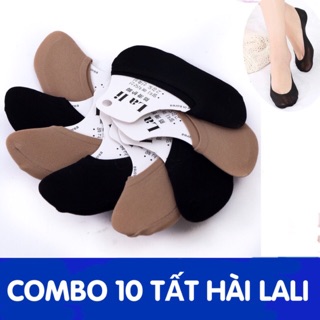 Set 10 đôi tất hài da chân