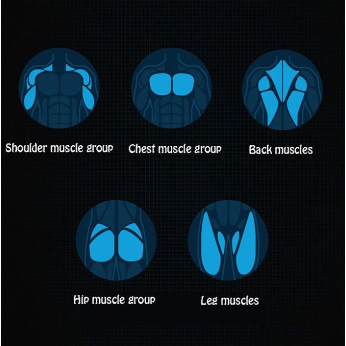 Súng Massage - Máy Mát xa Không Dây Trị Liệu Đau Nhức Toàn Thân Giảm Căng Cơ Nhật Bản FANSCIAL GUN Có 6 Chế Độ Massage