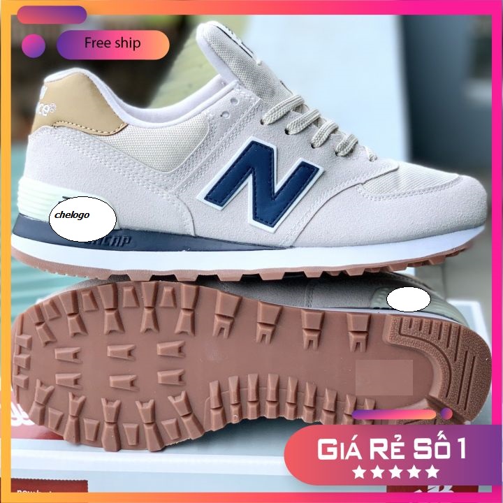 Giày thể thao mã NB574 màu xanh than cho nam nữ