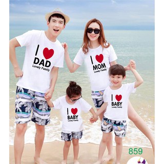 Combo 4 áo thun gia đình