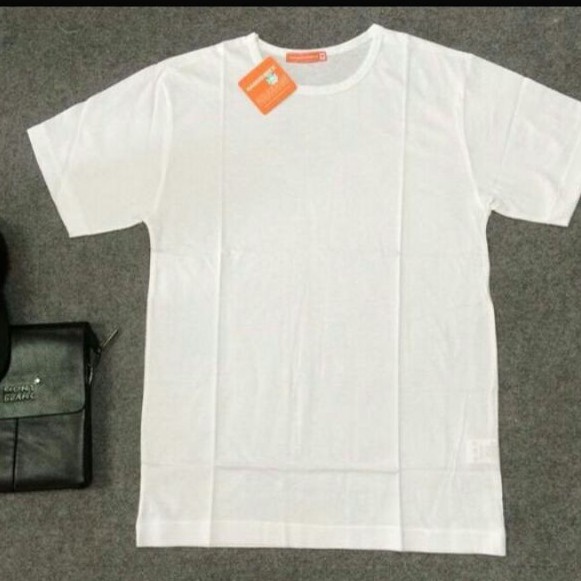 Aó thun Lót Nam HANOIVIETNAM ,áo không tay 3 lỗ, Cộc Tay nam Cổ Tròn chất cotton mỏng mềm màu trắng | BigBuy360 - bigbuy360.vn