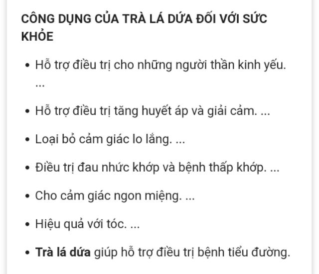 Trà lá dứa khô | BigBuy360 - bigbuy360.vn