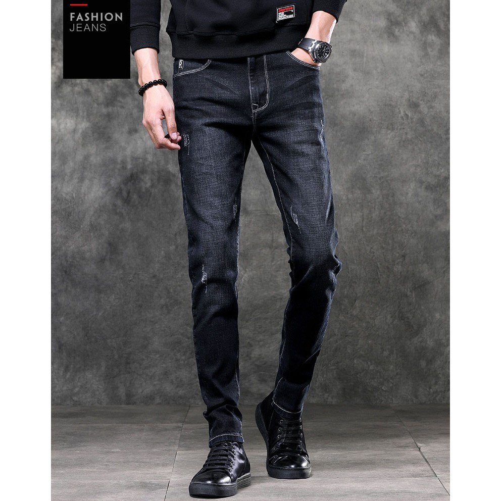 [Mã FASHIONHOTMA hoàn 15 % đơn 150k] Quần Jean Nam Dáng Côn Quần Bò Nam Chất Co Giãn Cào Nhẹ 03 Màu | BigBuy360 - bigbuy360.vn