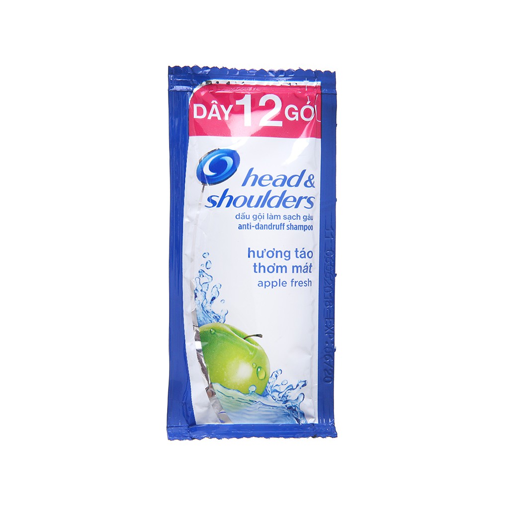 Dầu gội sạch gàu Head & Shoulders 5.7ml x 12 gói