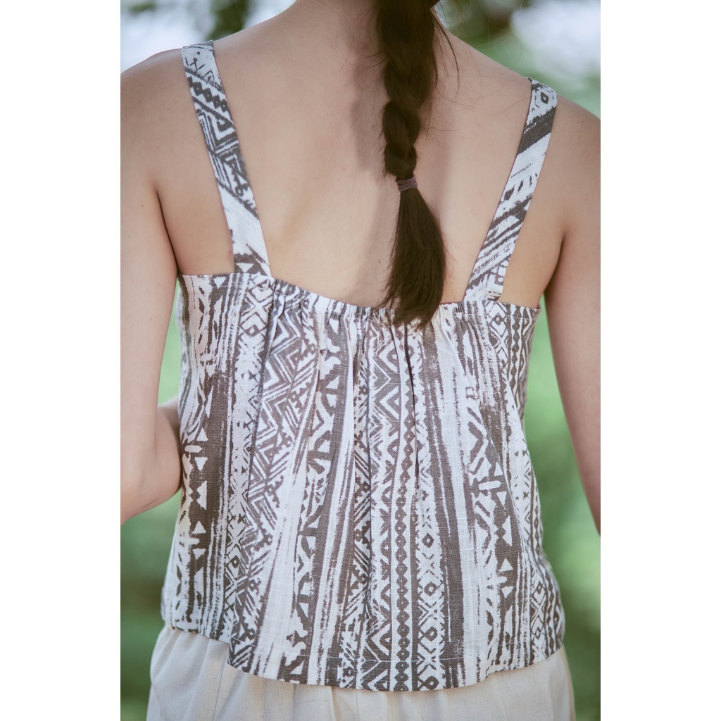 Áo Hai Dây Thổ Cẩm