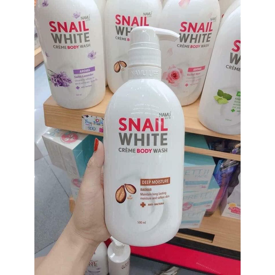 Sữa Tắm Snail White Thái Lan 500ml