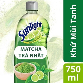 Nước Rửa Chén Sunlight Trà Xanh 750g