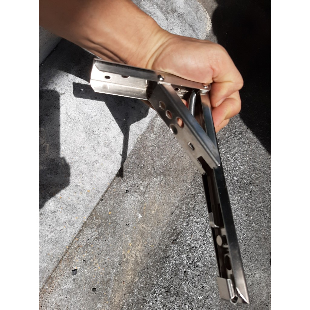 bản lề inox mẫu chữ L 20cm, 25cm , 30cm, 35cm | BigBuy360 - bigbuy360.vn