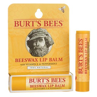 Son Dưỡng Burt's Bees Beeswax Lip Balm