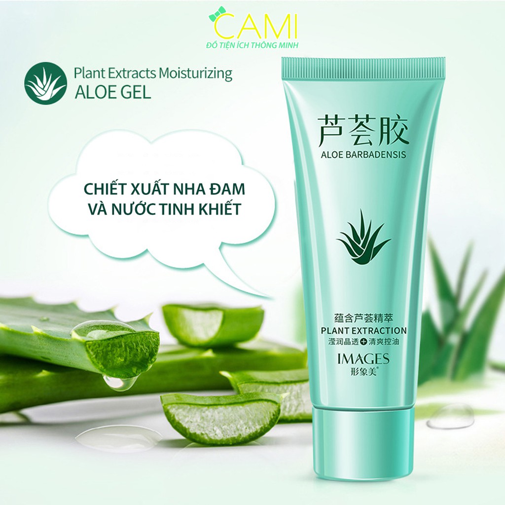 Gel nha đam cấp ẩm nhanh làm dịu da cháy nắng - Cami phân phối chính hãng - MP004