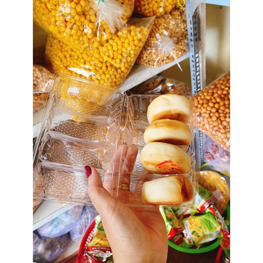 4 cái lớn  Bánh Pía đậu xanh sầu riêng Sóc Trăng Khánh Phát-bánh pía Tân Khánh Phúc