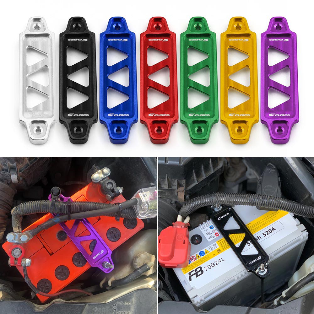 Khung Gắn Bình Ắc Quy Bằng Hợp Kim Nhôm Chuyên Dụng Cho Xe Hơi Honda Civic EK EG 2002-2005