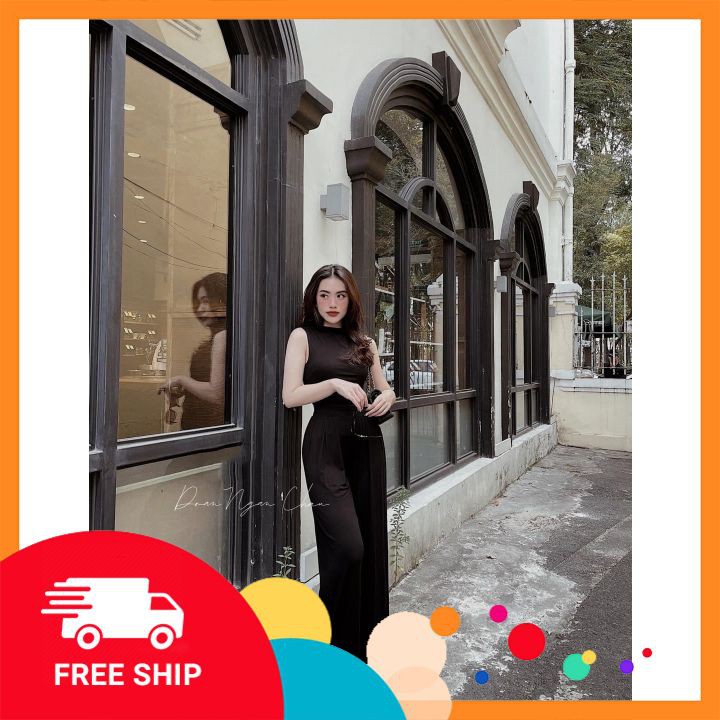 Set quần ống rộng, áo rời 💕 ẢNH THẬT 💕 thích hợp đi tiệc đi chơi, co giãn 4 chiều | BigBuy360 - bigbuy360.vn