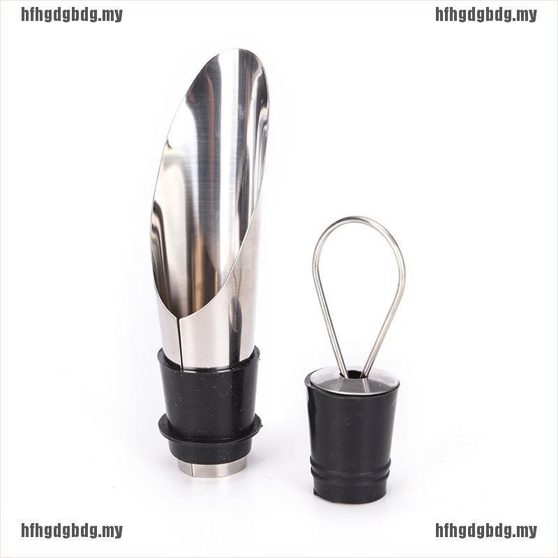 Dụng cụ khui nắp chai rượu vang 4 trong 1 bằng thép không gỉ tiện dụng