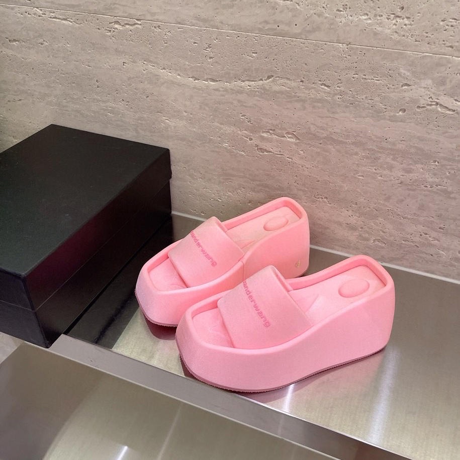 Dép Cao Gót Đế Dày Chống Thấm Nước Thời Trang Mùa Hè 2022 Mới Cho Nữ