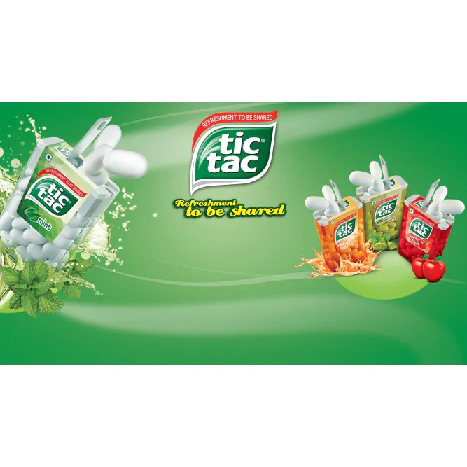 Kẹo ngậm TicTac 14.5gr (4 vị)