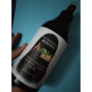 Xịt dưỡng tóc tinh chất Bưởi+Sâm đất 300ml , kích mọc tóc, giảm gãy rụng, giúp tóc bóng mượt