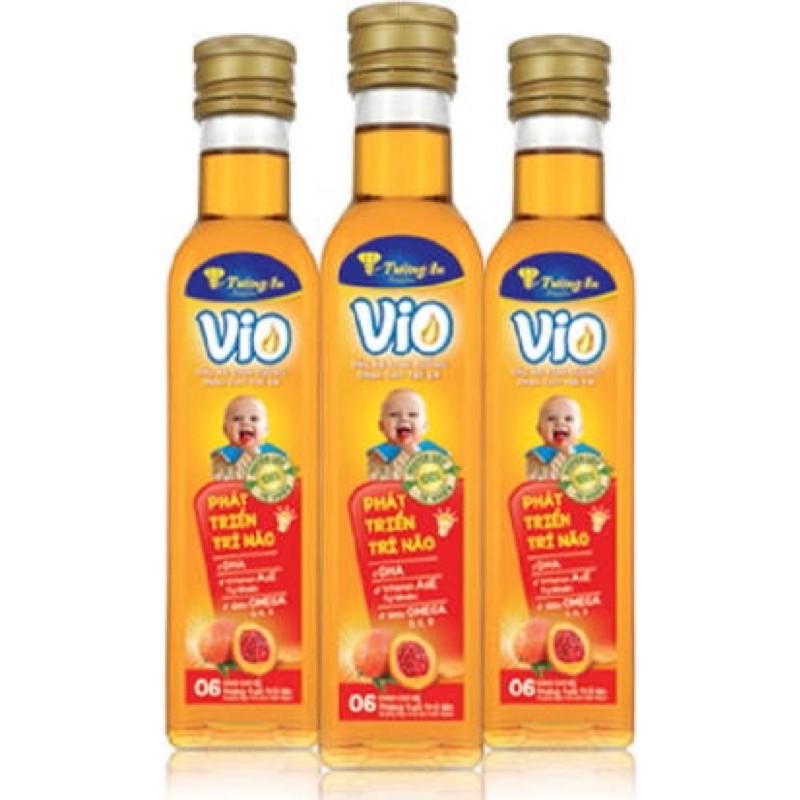 Dầu Ăn dinh dưỡng Vio Gấc Tường An cho trẻ em 250ml