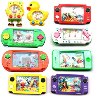 Đồ chơi game trẻ em bấm nước bắn vòng xếp hình nhiều màu- ảnh thật nha