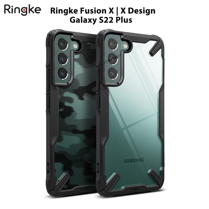 Ốp lưng Ringke Galaxy S22 Plus Fusion X cứng viền TPU chống sốc