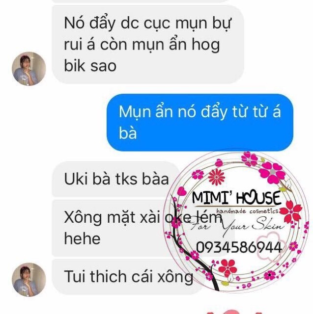 XÔNG MẶT HOA CÚC CAM THẢO